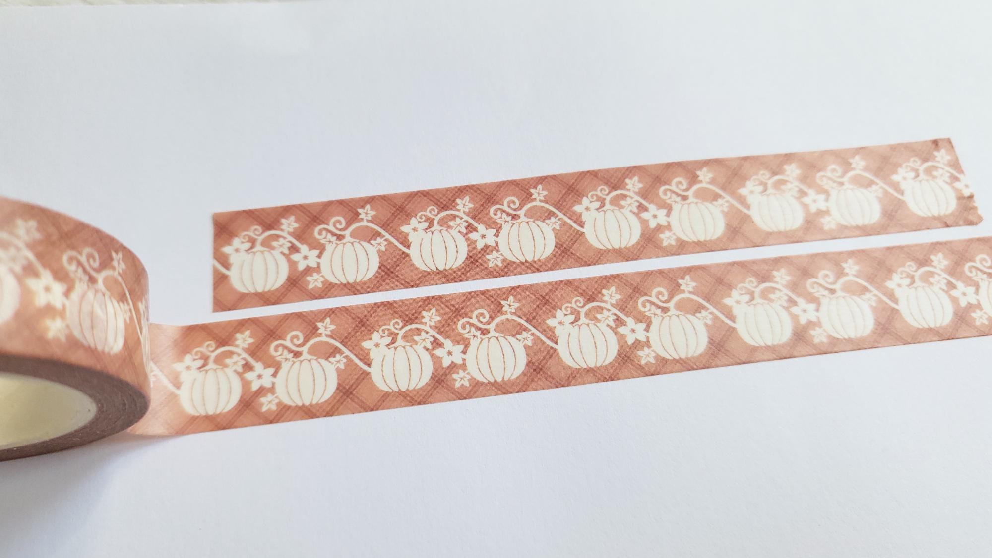 Washi Tape Kürbis
